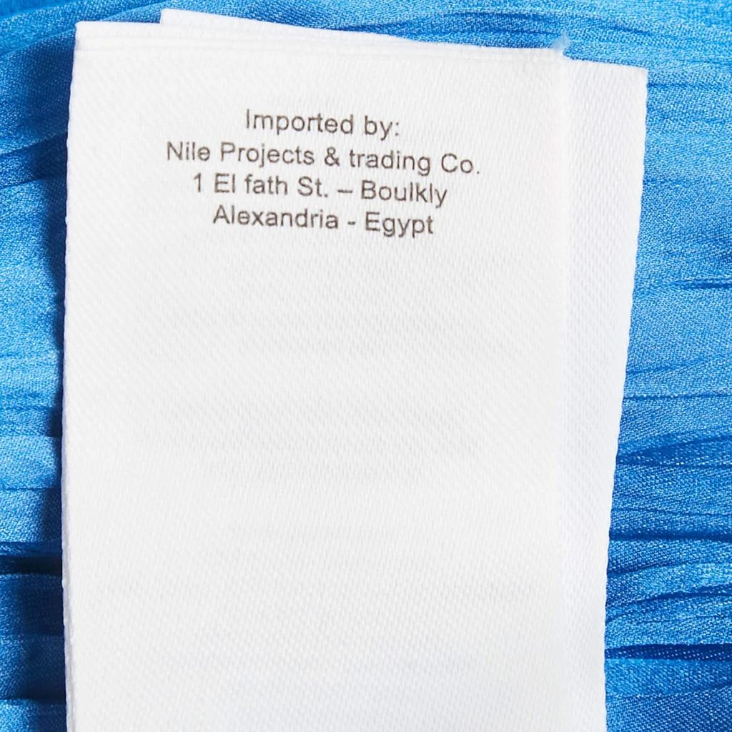 Maje Maje Blue Crepe Lace Trimmed Top and Skirt Set M/S 13