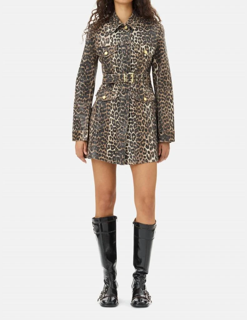 Shop Foil Print Denim Dress In Leopard on Sale at BeyondStyle  Get 75% Off  Foil Print Denim Dress In Leopard with Limited-Time Flash Deals, Exclusive  Discounts, and Special Offers. Enjoy Unbeatable