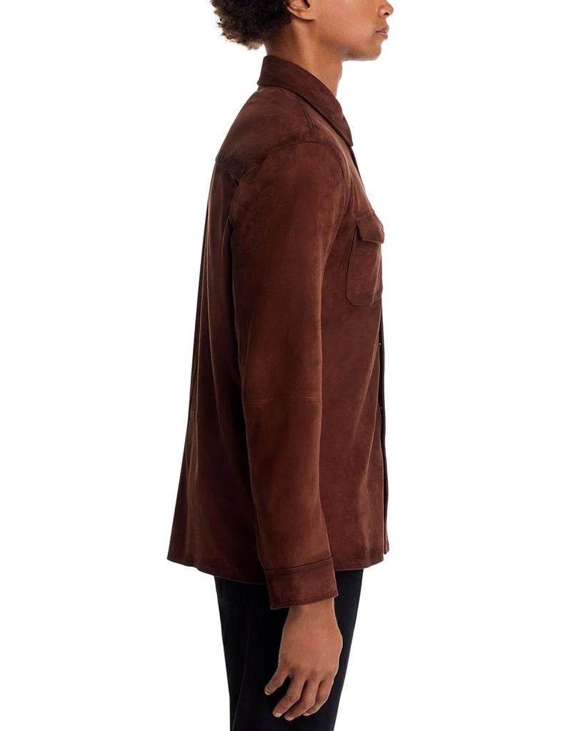 John Varvatos Izzy Suede Shirt Jacket 7