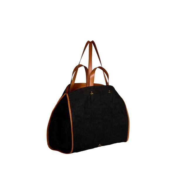 JÉRÔME DREYFUSS Sac cabas Léon L en toile de laine
