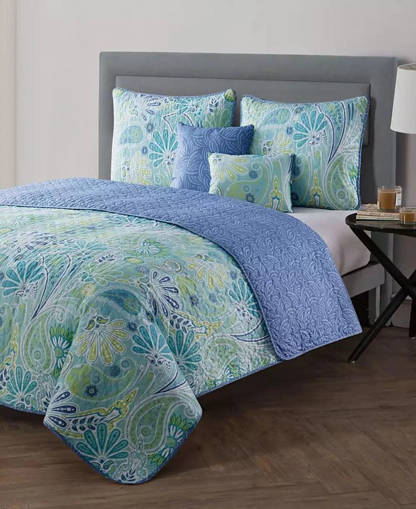 VCNY Home Harmony Reversible 5-Pc. Quilt Set 2