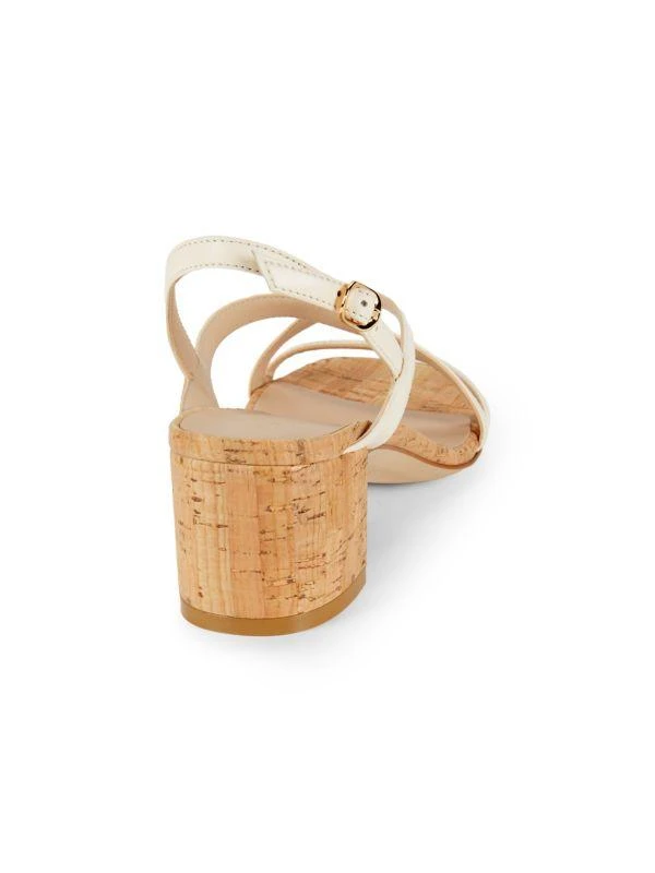 Stuart Weitzman Oasis 50MM Leather Sandals 3