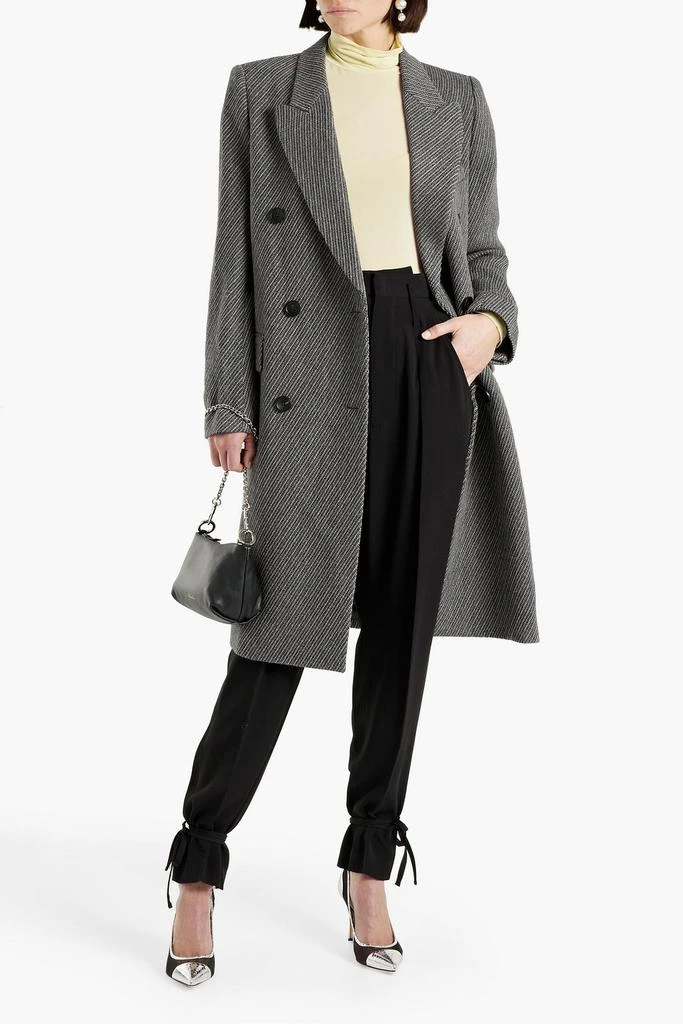Isabel Marant Harry double-breasted striped wool coat 2