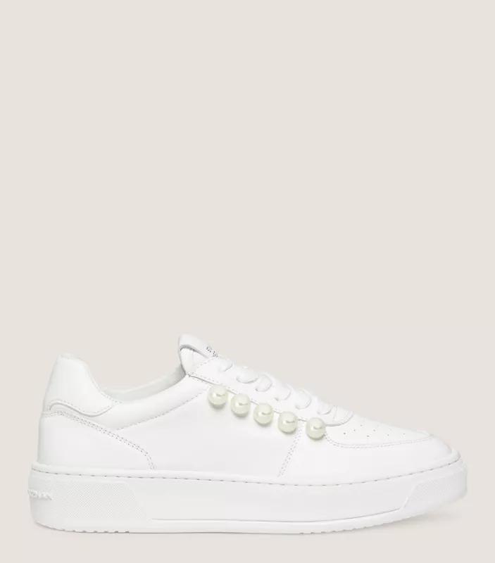 Stuart Weitzman SW COURTSIDE PEARL SNEAKER