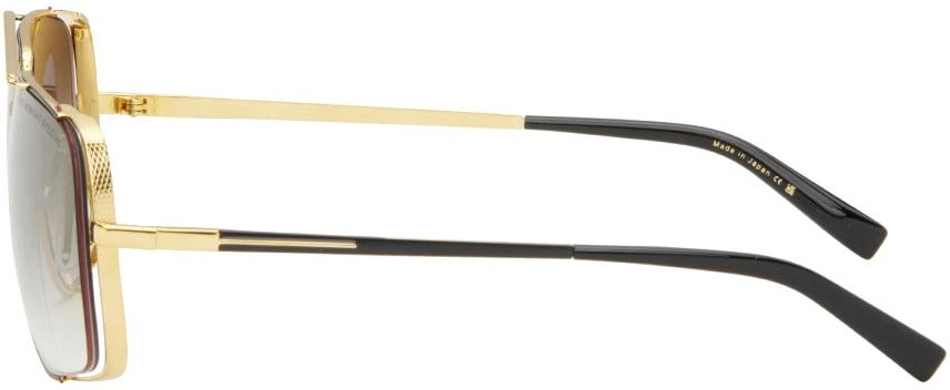 Dita Gold & Black Midnight Special Sunglasses 3
