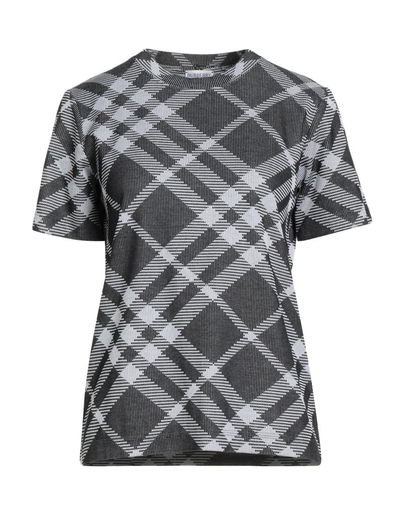 Burberry PRINTED STRETCH COTTON BLEND T-SHIRT - T-Shirts