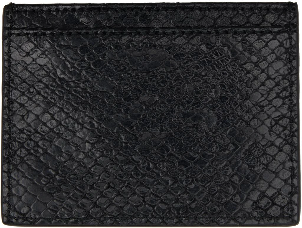 Vivienne Westwood Black Flat Card Holder 2