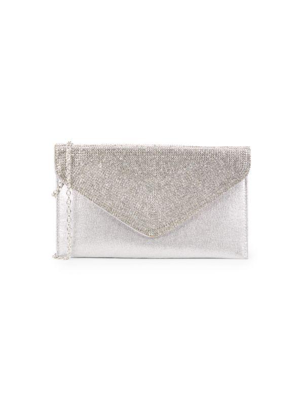 La Regale Crystal Flap Clutch