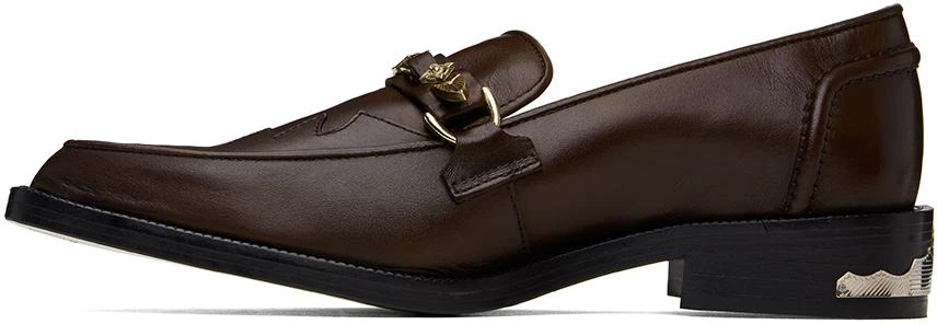 Toga Pulla SSENSE Exclusive Brown Loafers 3