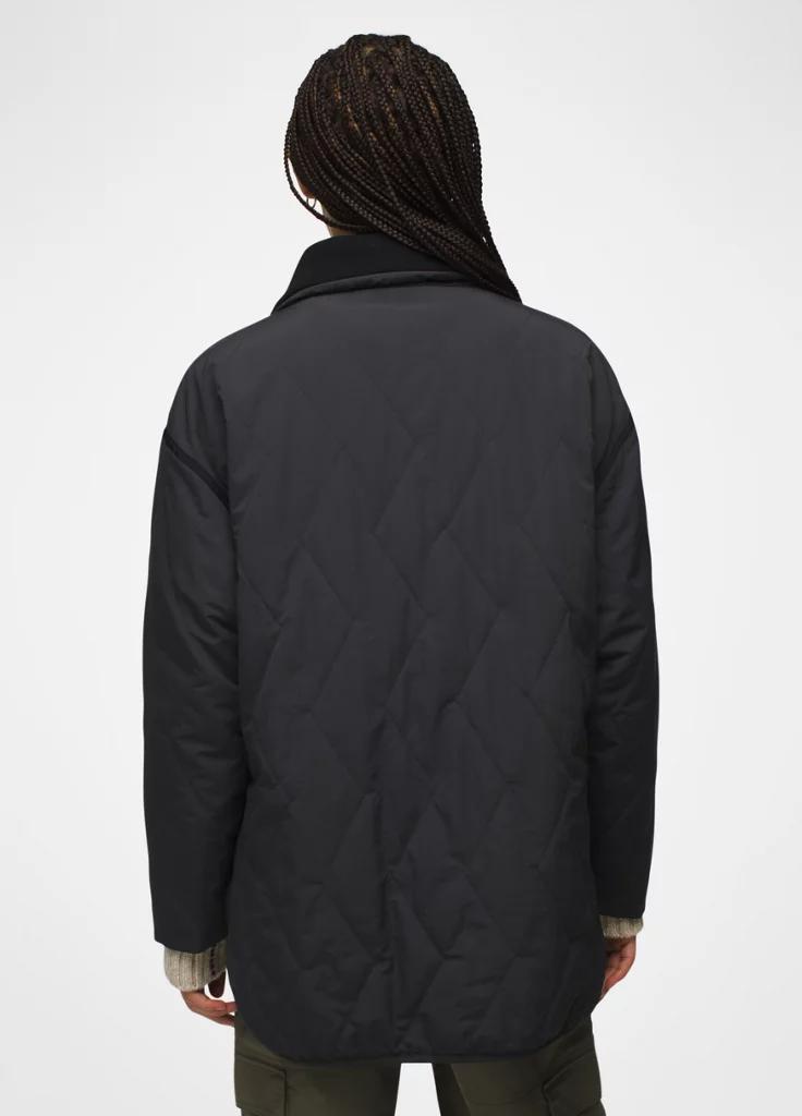 Prana Womens prAna Encinitas Field Coat - Charcoal