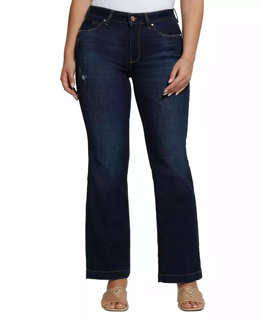 GUESS Women's Sexy Low-Rise Bootcut Jeans 1