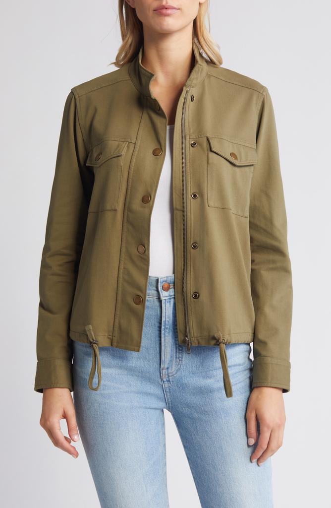 Caslon Stretch Organic Cotton Soft Jacket