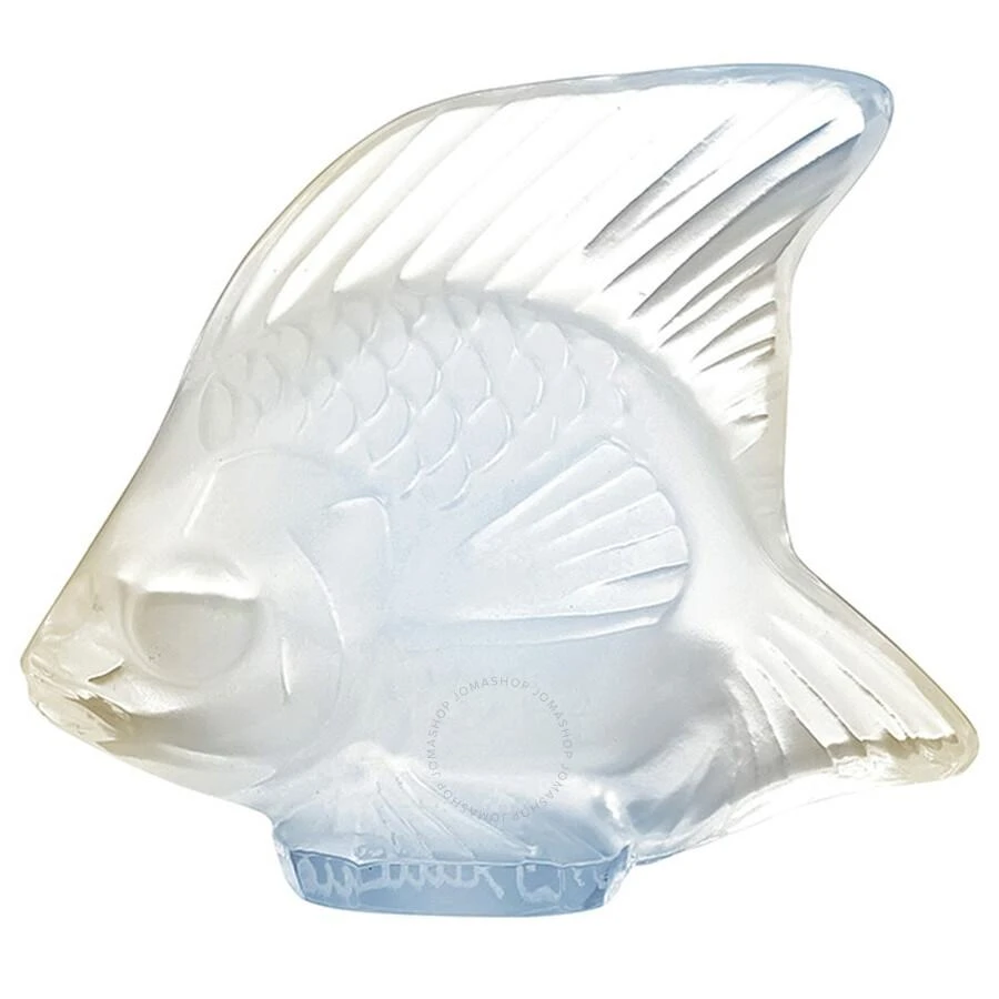 Lalique Opalescent Crystal Fish 3001300 1