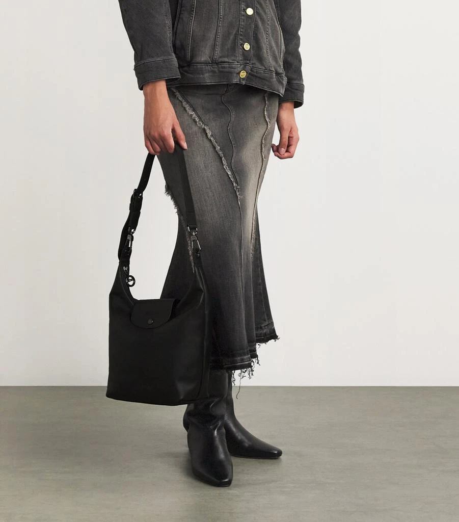 Longchamp Medium Leather Le Pliage Xtra Shoulder Bag 5