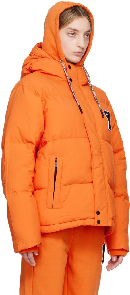 AMI Paris Orange Puma Edition Puffer Jacket 2