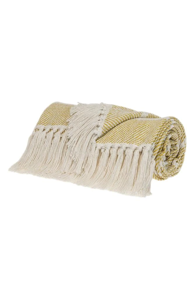 Parkland Mio Stripe Fringe Throw Blanket 3