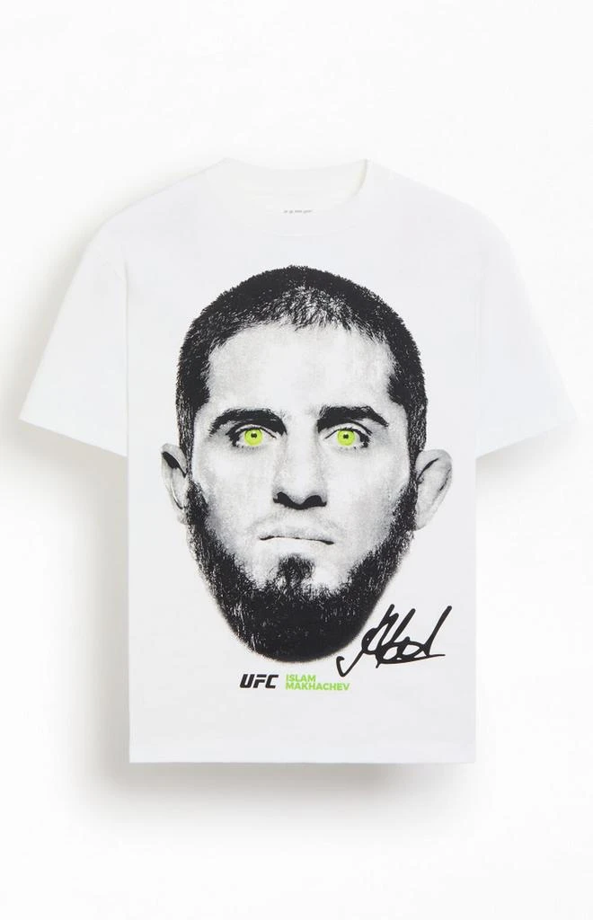 null UFC Islam Makhachev Eye Glow Oversized T-Shirt 1