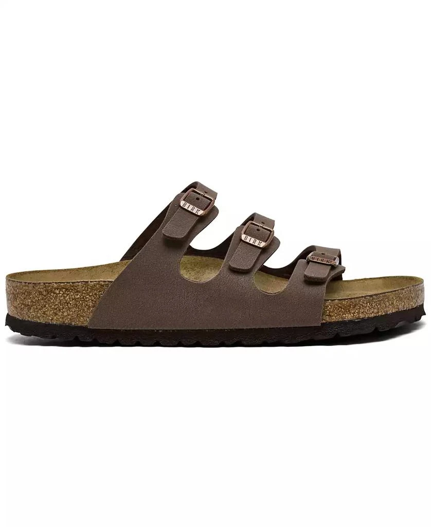 Birkenstock Women's Florida Birko-Flor Nubuck Soft Footbed Sandals from Finish Line 6