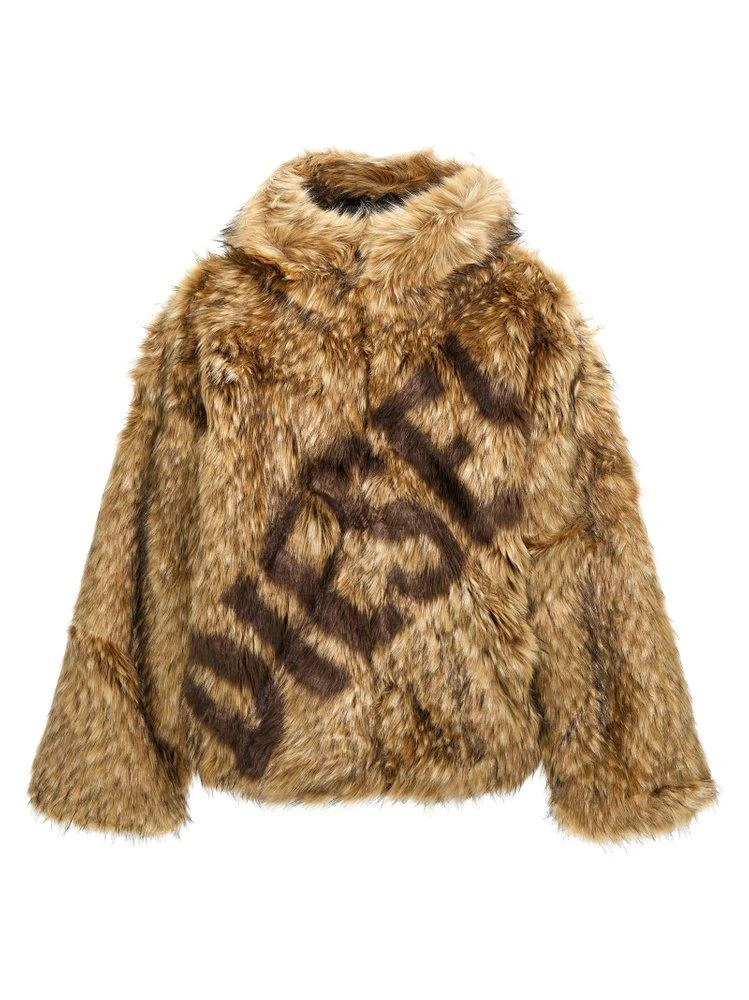 Diesel Diesel W Mag Synthetic Hair Hooded Jacket 1