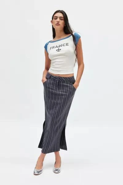 BDG BDG Willow France Graphic Boat Neck Tee 4