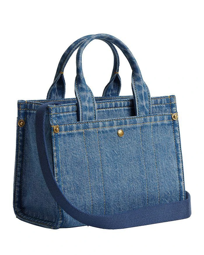 COACH Mini Cargo Denim Tote Bag 3