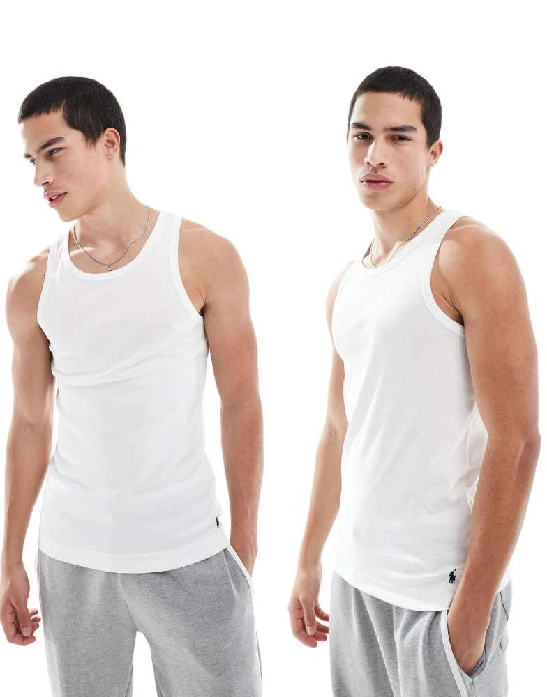 Ralph Lauren Polo Ralph Lauren 2 pack lounge vests in  white 1