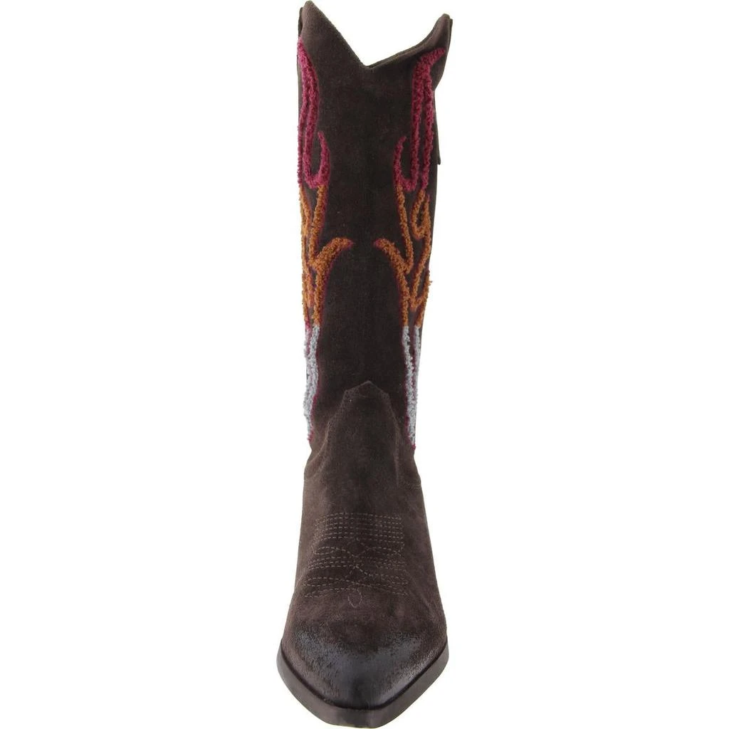Steve Madden Graciella Womens Block Heel Pointed Toe Cowboy, Western Boots 3