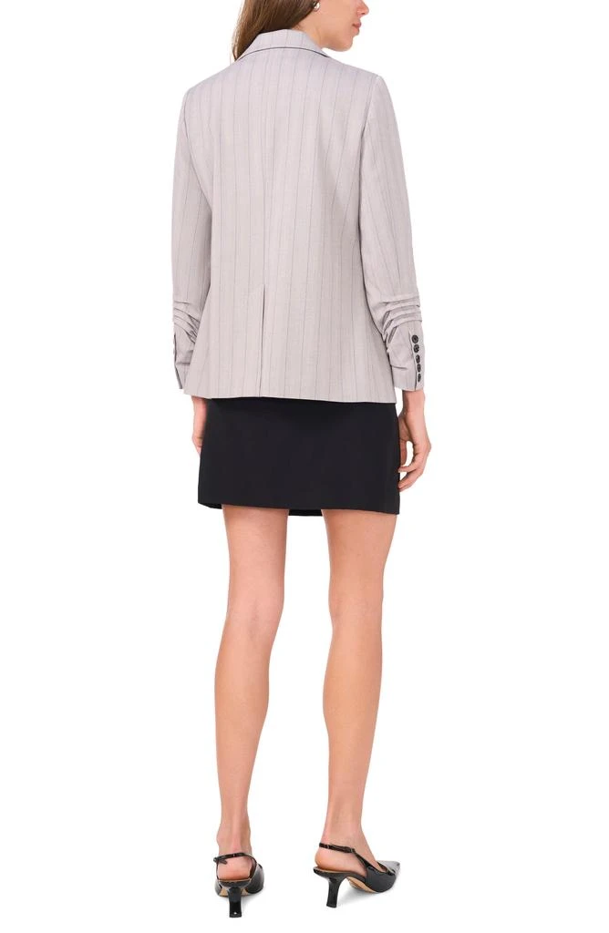 Halogen Pinstripe Open Front Blazer 4