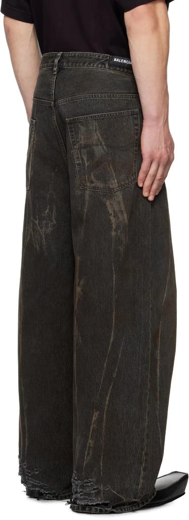Balenciaga Black Baggy Jeans 3