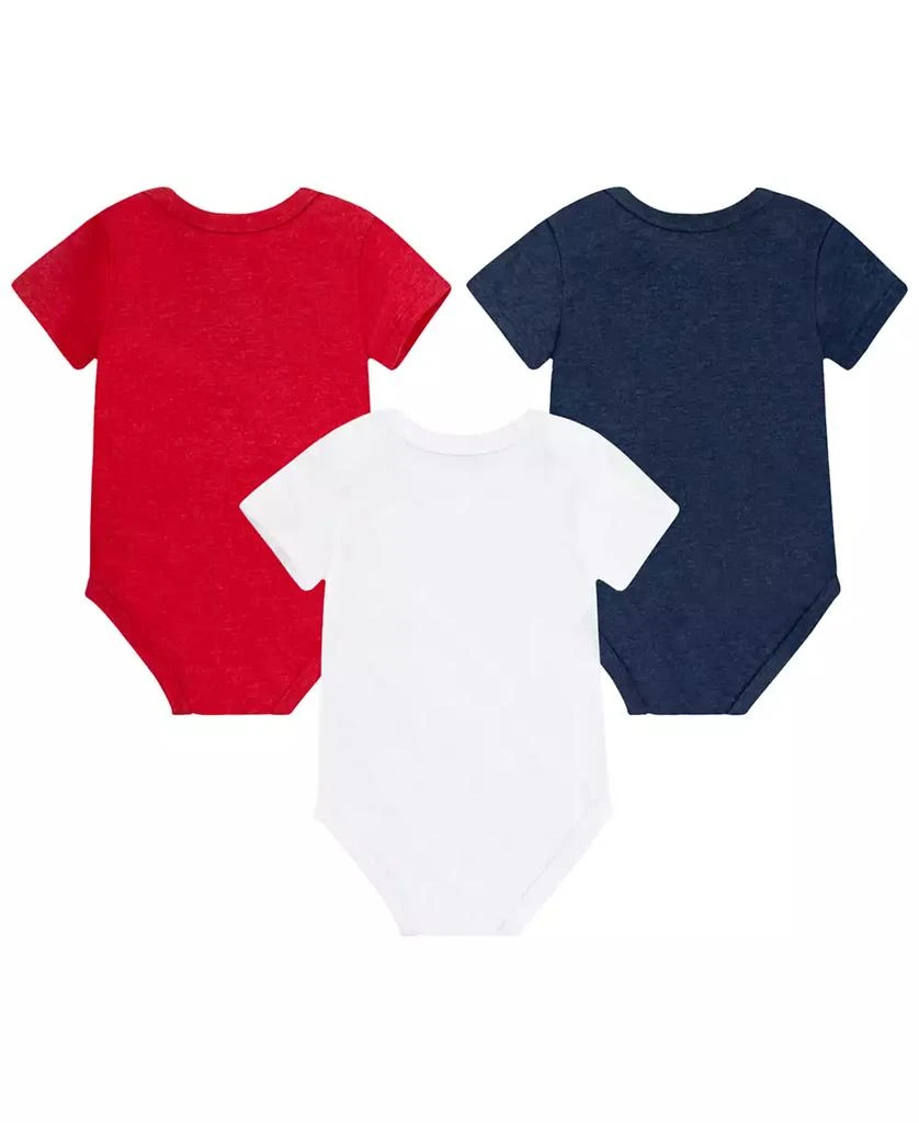 Levi's Baby Boys & Girls Short Sleeves Batwing Bodysuit, Pack of 3 2