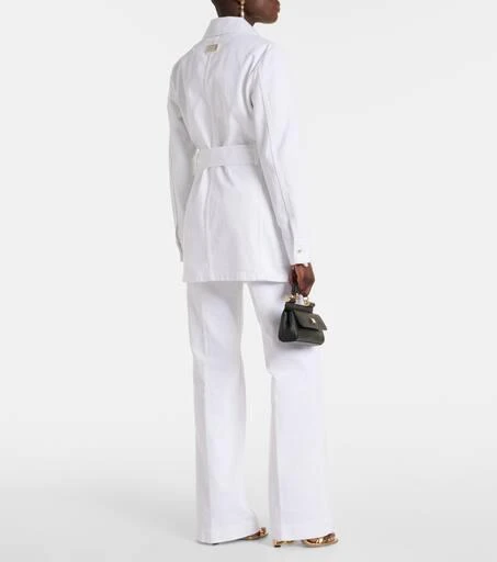 Dolce 
Gabbana Belted denim jacket 3