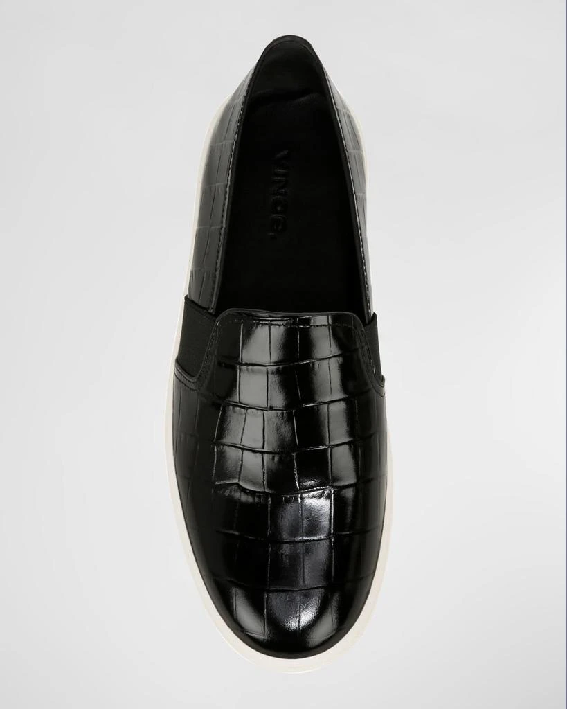 Vince Blair Croco Slip-On Sneakers 4