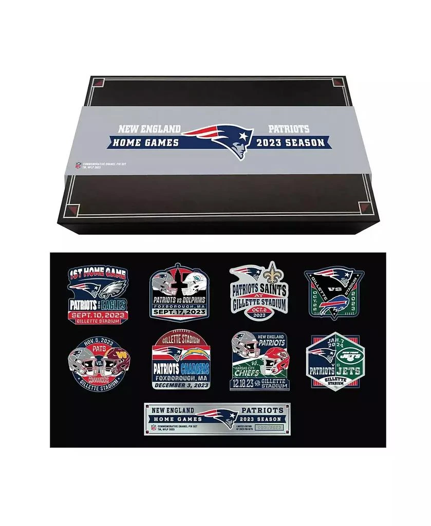 Mojo Licensing New England Patriots 2023-24 Game Day Pin Collector Set 1