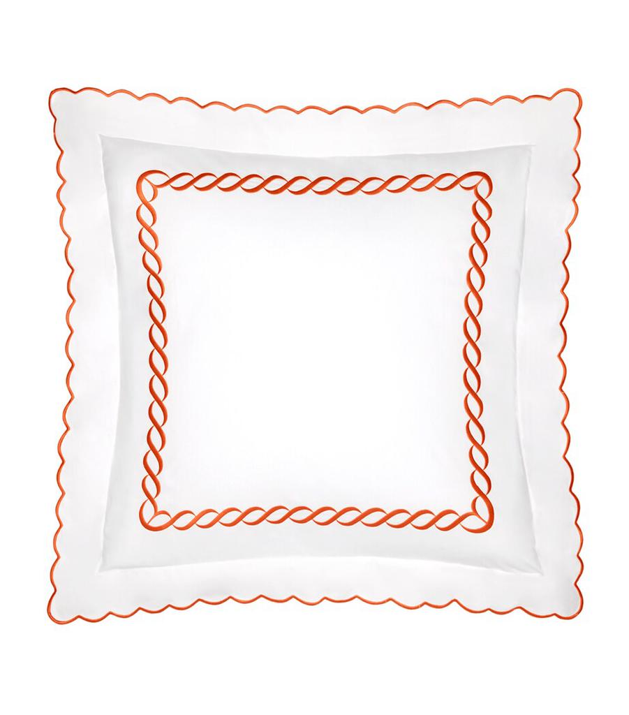 Pratesi Treccia Square Oxford Pillowcase (65 x 65cm)