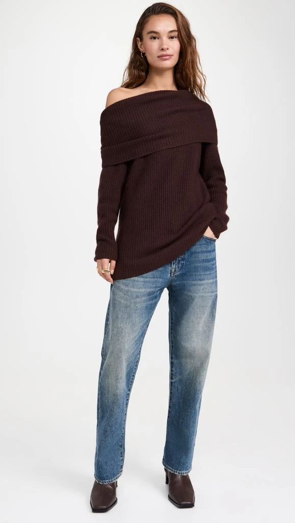 Alice + Olivia Ginger Off Shoulder Pullover 4
