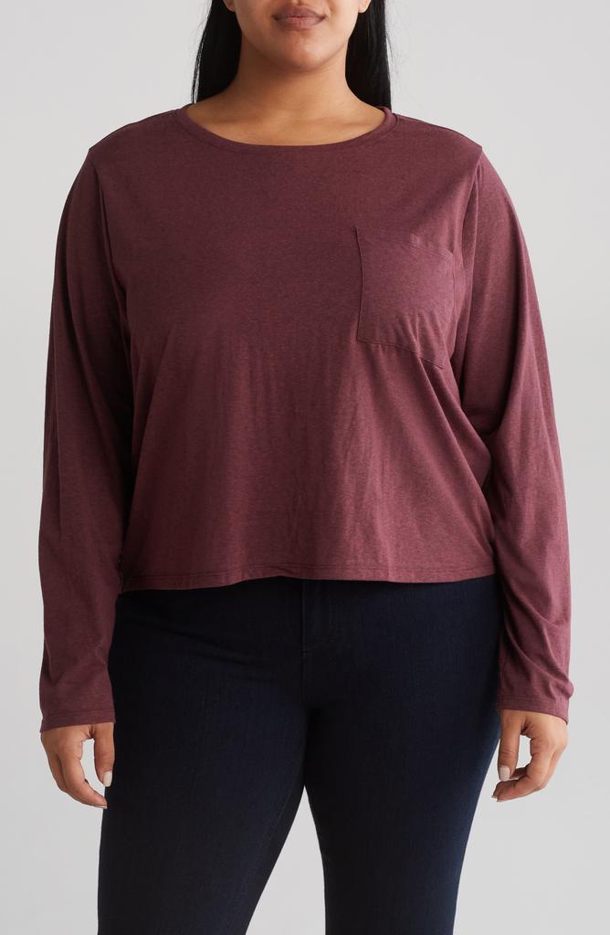 Threads for Thought Long Sleeve Patch Pocket T-Shirt
