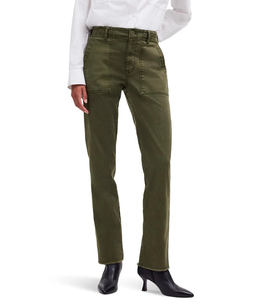 Madewell Midrise Stretch Utility Slim Leg 1