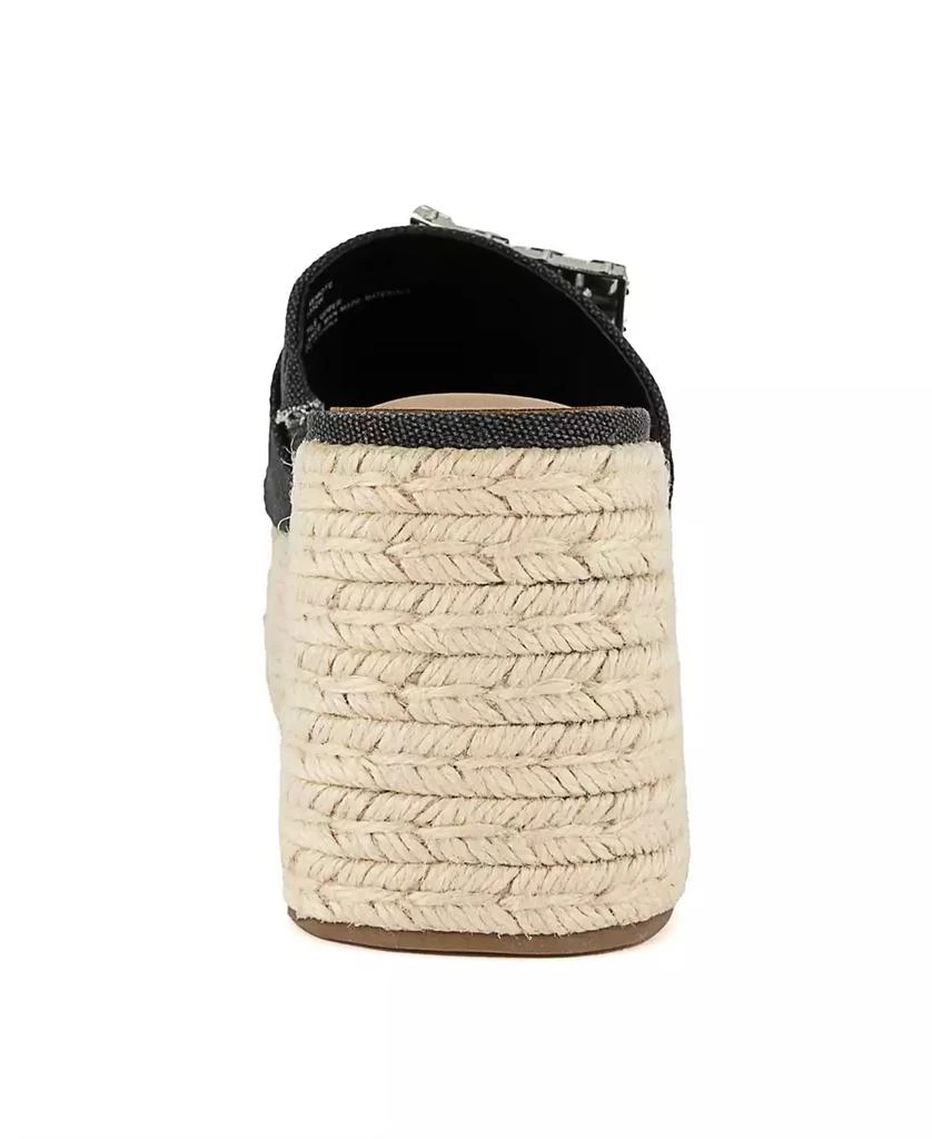 Sugar Women's Remote Embellished Buckle Espadrille Sandals 3