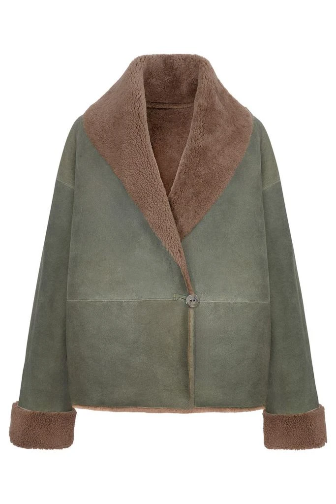 Gushlow & Cole Boxy shearling jacket 1