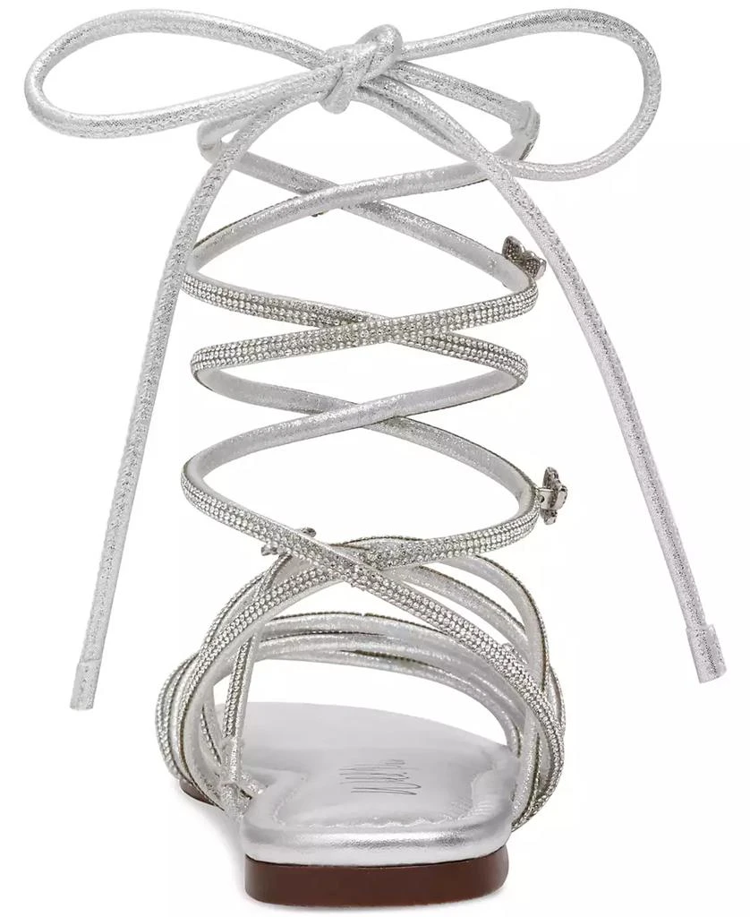 Shop Ednaa Lace-Up Flat Sandals, Created for Macy's on Sale at