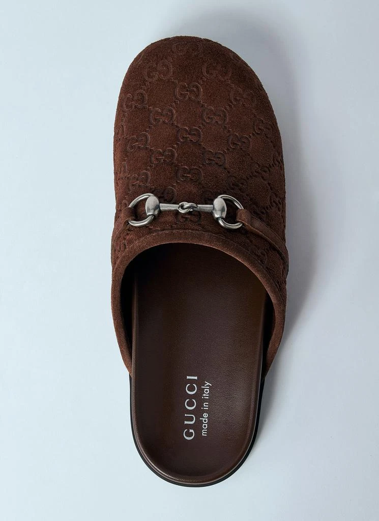 Gucci Suede Horsebit Mules 6