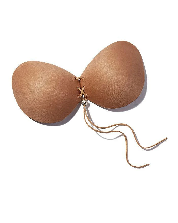 Fashion Focus Lace Up Adhesive Bra 3