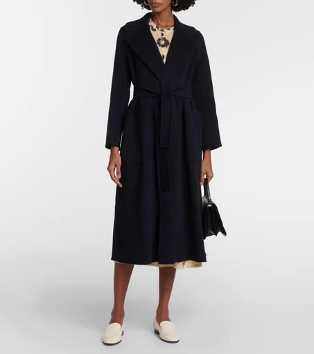 Max Mara Paolore wool robe coat 6