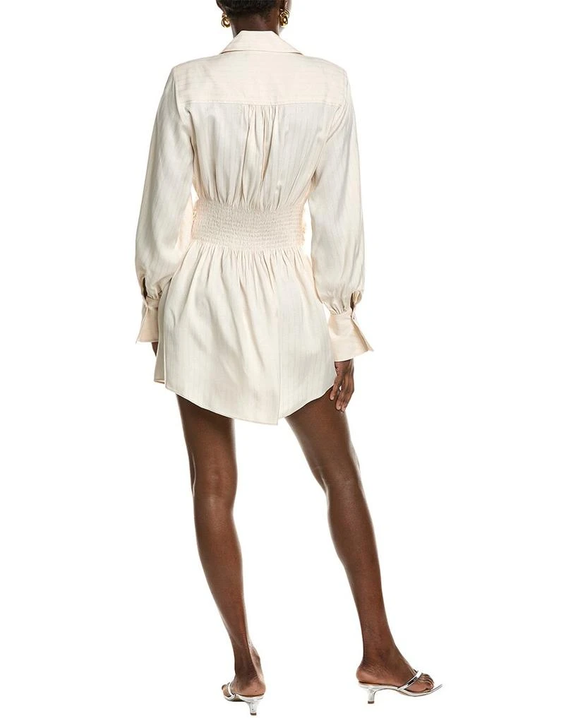 ramy brook mini dress sale Ramy Brook Flora Striped Knit Mini Dress in Jade Stripe