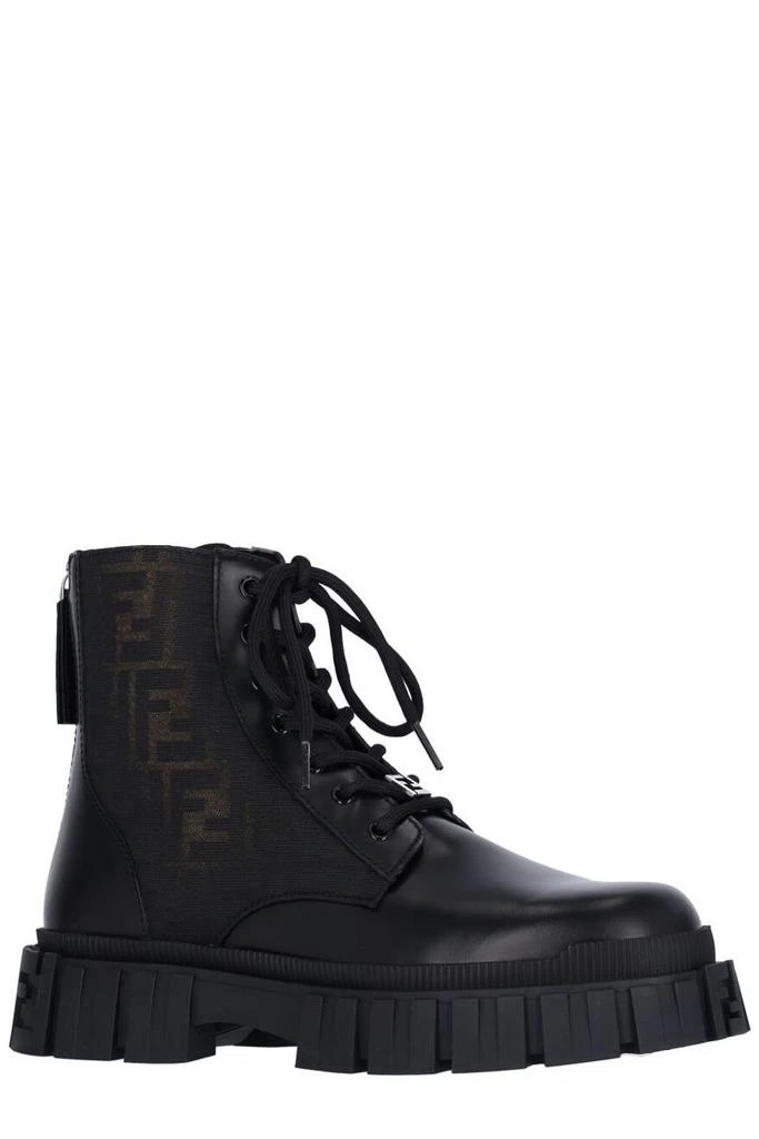 Fendi Fendi Force Lace-Up Biker Boots 2