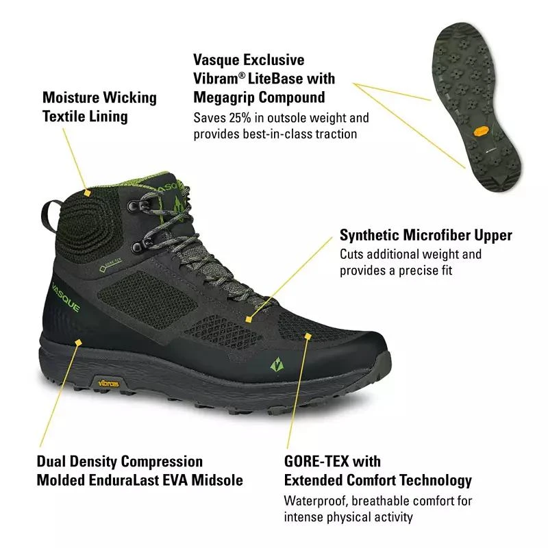 Vasque Vasque Men's Breeze LT GORE-TEX Hiking Boots 3
