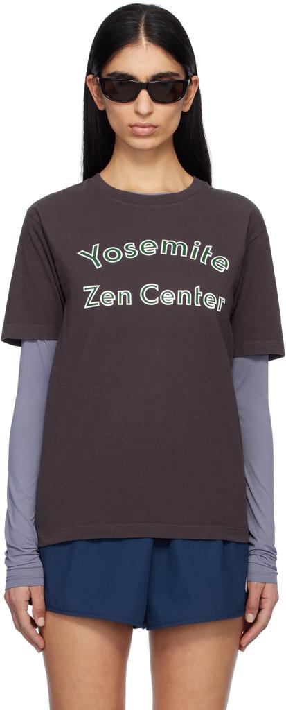 District Vision Black California Cotton T-shirt