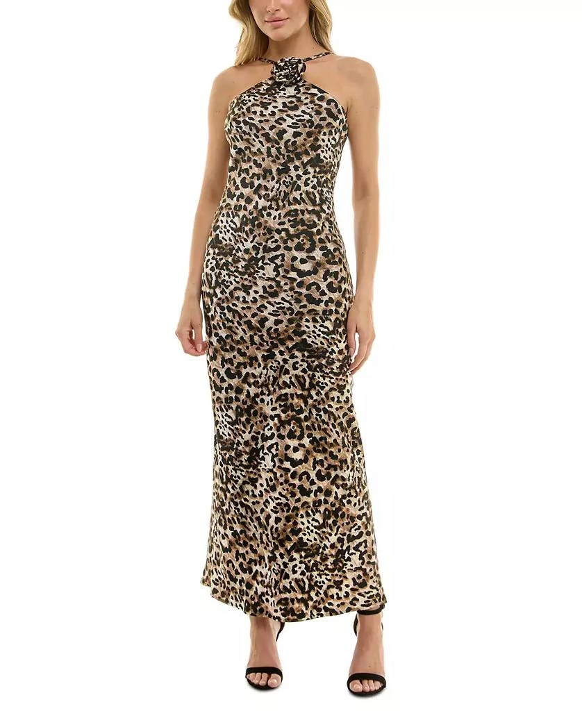 Shop Juniors' Animal Print Halter Gown on Sale at BeyondStyle  Get 81% Off  Juniors' Animal Print Halter Gown with Limited-Time Flash Deals, Exclusive  Discounts, and Special Offers. Enjoy Unbeatable Savings on