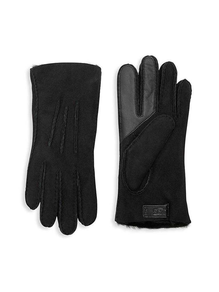 UGG Unisex Contrast Sheepskin Touch Tech Gloves