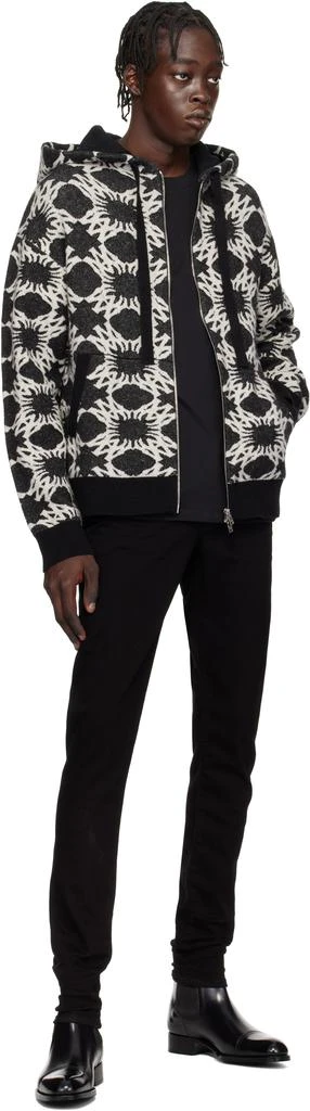 AMIRI Black MA Quad Hoodie 4